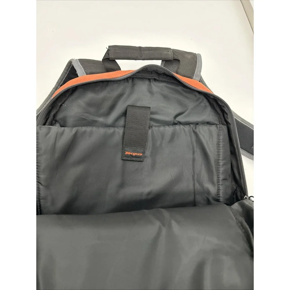 Targus Backpack‎ Bookbag Black/Burnt Orange SKU 1717